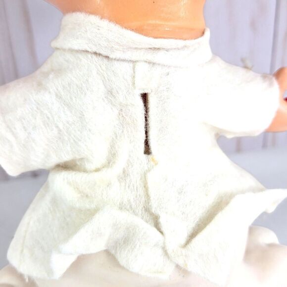 Red Cross Vtg. 1970 Nurse Roy Des Fla Mouse Piggy Coin Bank  Huron 10" Read - Picture 9 of 11